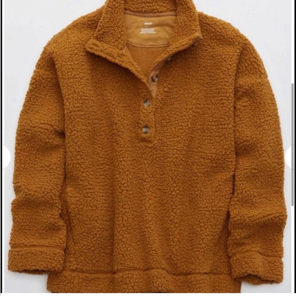 Aerie Cloud Sherpa Pullover